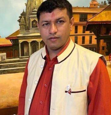 श्री बिनोध पौडेल 
मिसन टुुडे राष्ट्रिय दैनिक
९८५८०२३०६९